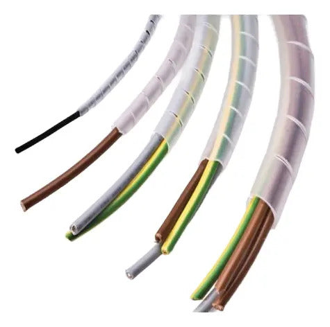 Funda Espiral 10mm Organizador De Cables Por 10 Metros