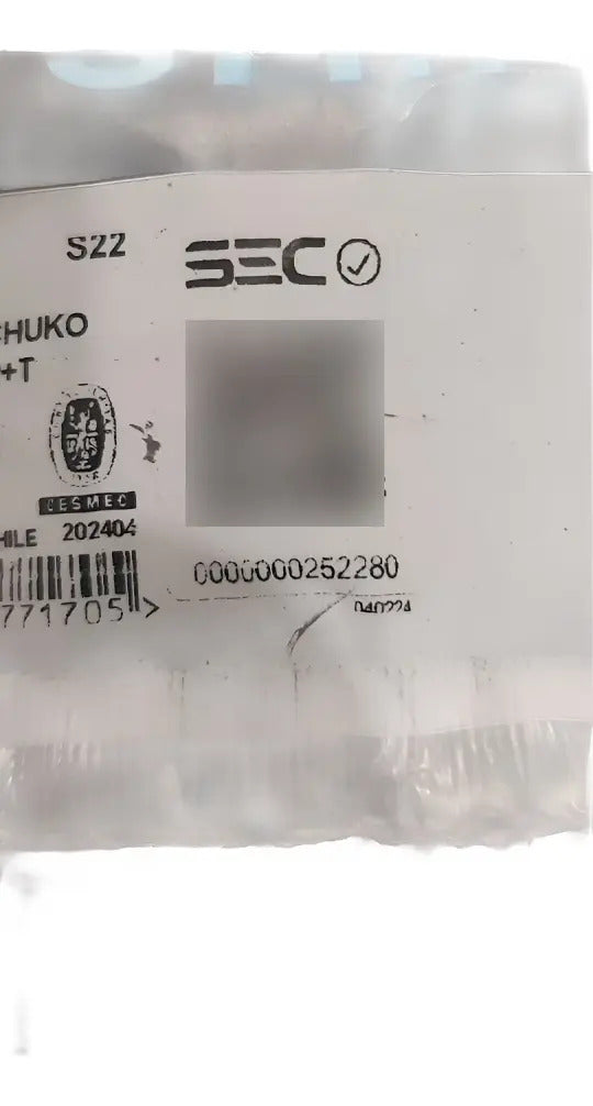 Tomacorriente Schuko Armado 10/16a + Falso Polo Sinthesi