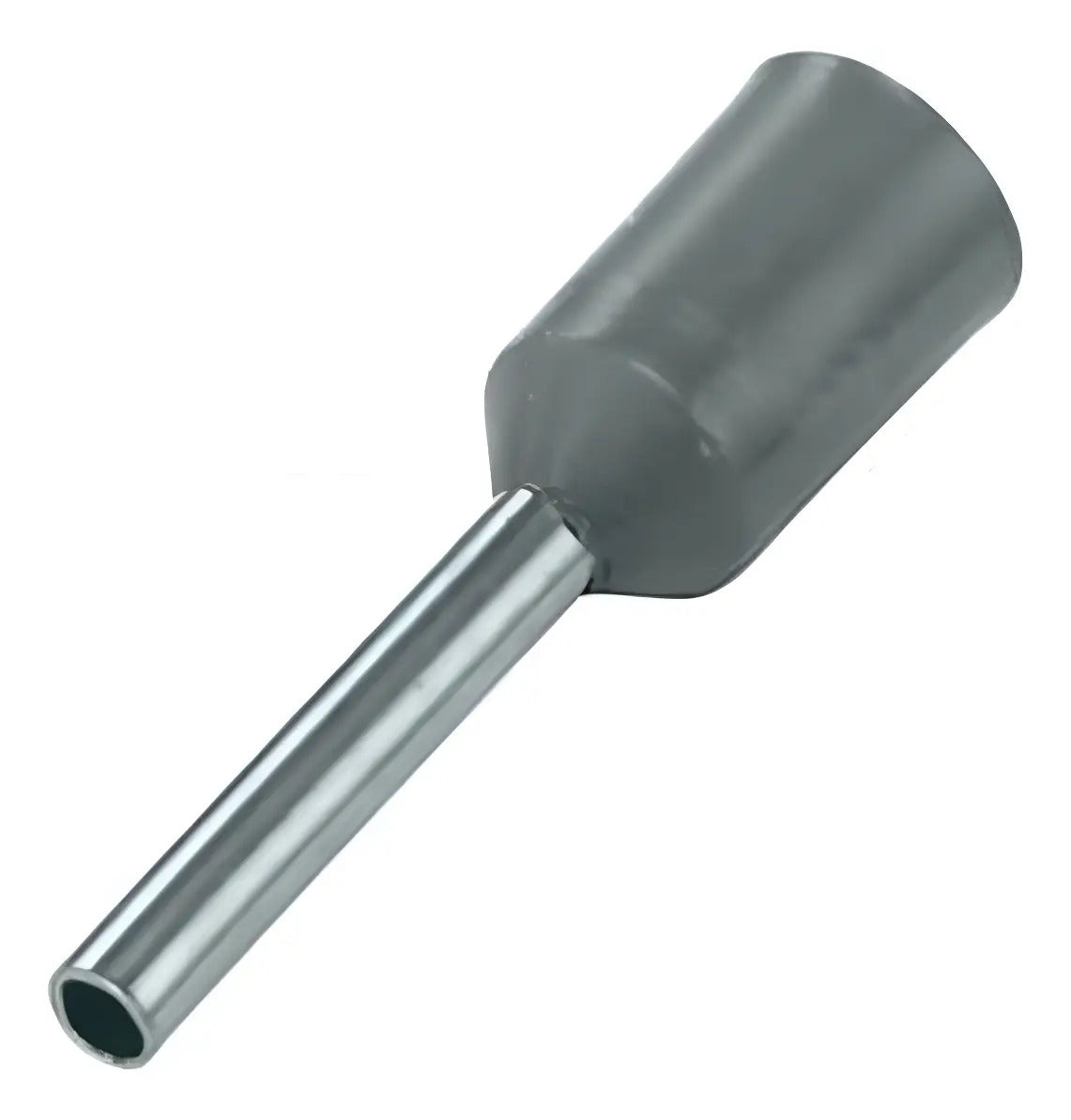 Terminal Ferrul 2.5mm O 14 Awg Gris 100 Unidades