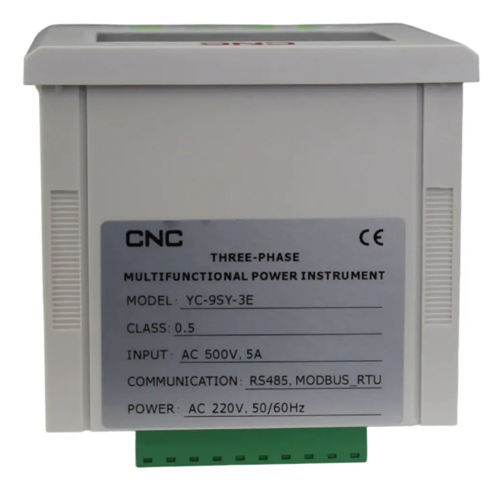 Analizador De Red Cnc Electric 96x96mm Rs485 Medidor