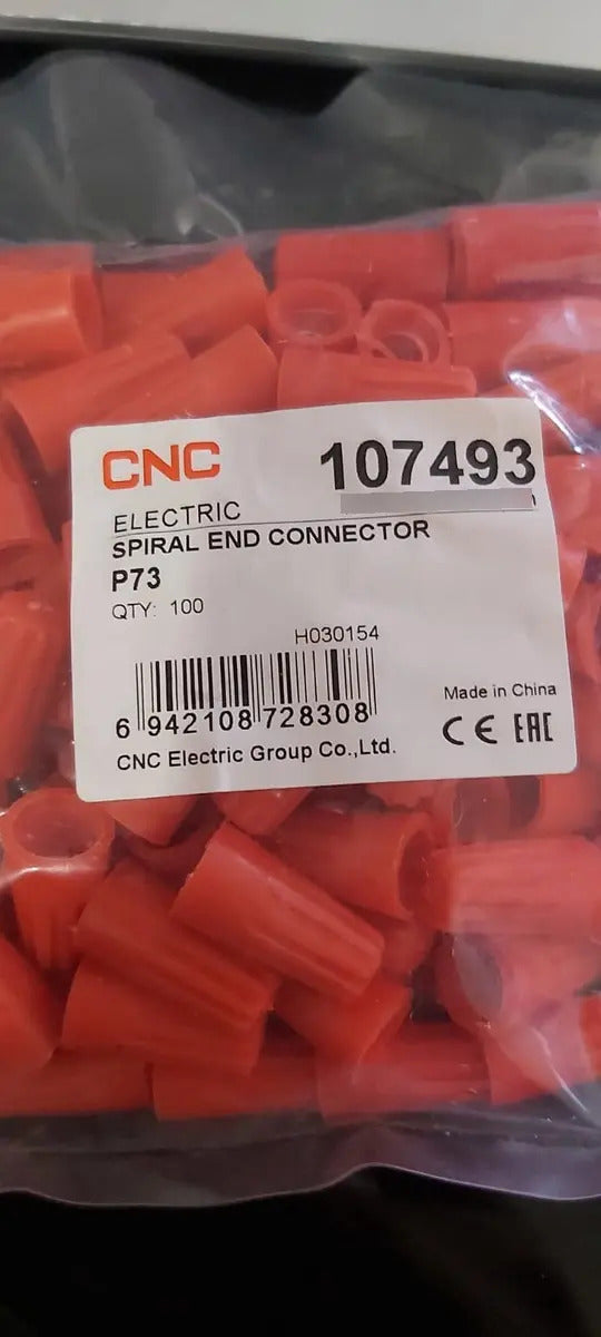 Conector Plástico Cónico N 33 Cable De 1.5-2.5mm Pack 100un