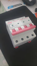 Interruptor Automático Tetrapolar 4x50a 10k Cnc Riel Din Sec