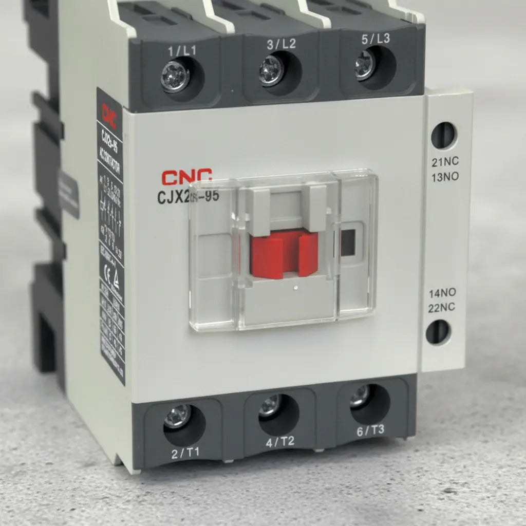 Contactor Cjx2s 95a Bobina 220v 1no 1nc