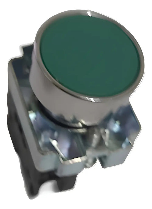 Botón Pulsador Metalico 22mm 1nc Rojo - 1no Verde Cnc