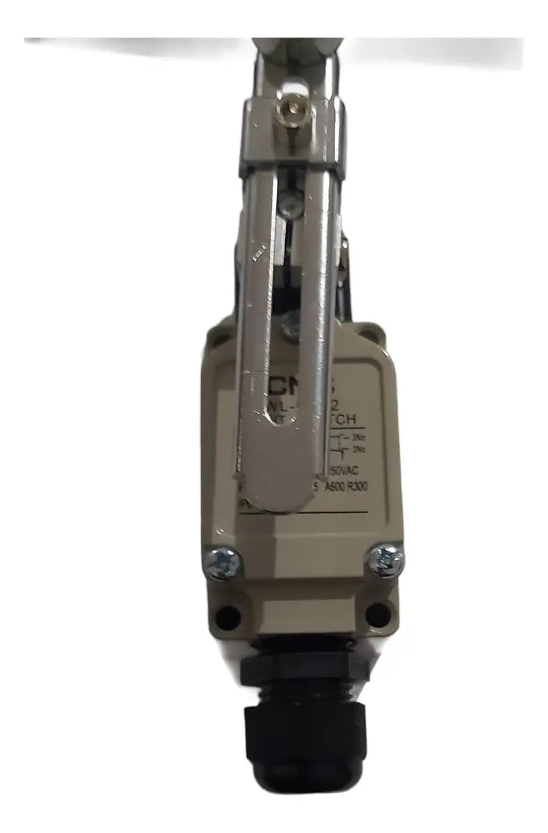 Interruptor Final De Carrera Cnc Wlca12 10a Ip65 Metal Para Maquinaria Industrial Beige