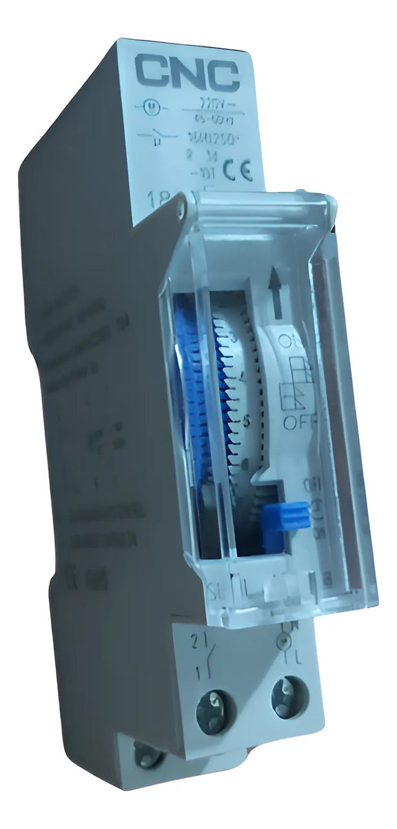 Rele Temporizador Modular Analogo 16a 220v 15min-24hrs