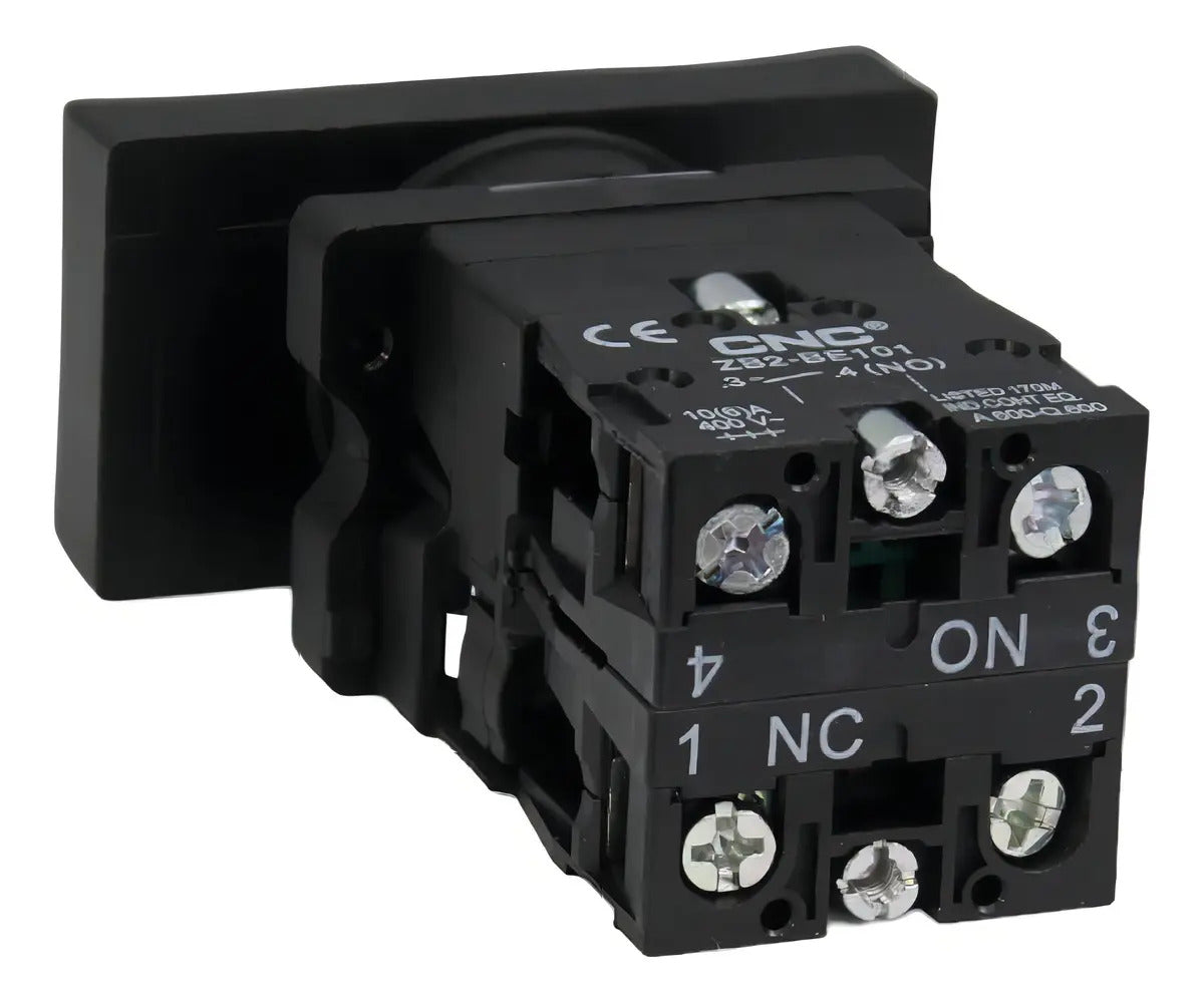 Pulsador Doble Cnc Lay5-el8425 10a 22mm Rojo Verde