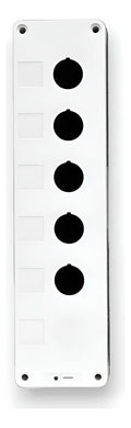 Caja Pvc Botonera Cinco Perforaciones 22mm Para Control