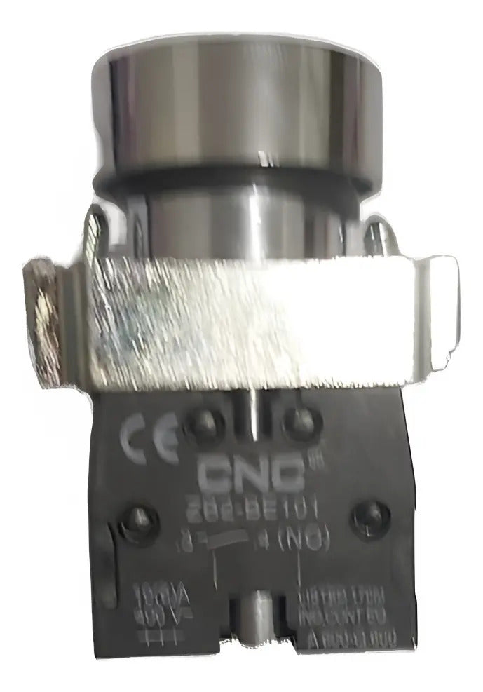 Botón Pulsador Metalico 22mm 1nc Rojo - 1no Verde Cnc