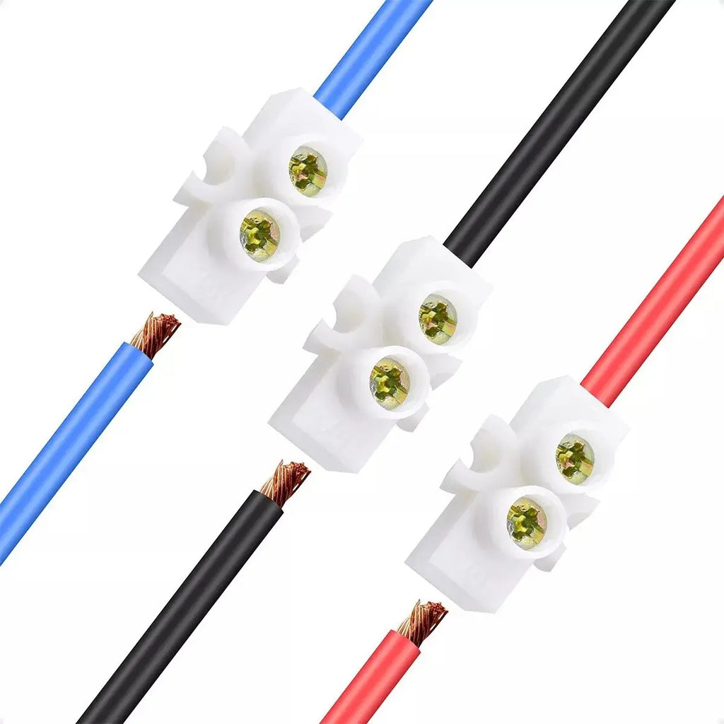 Regleta De Conexión Pvc 14mm2 - 20amper Pack 2 Unidades