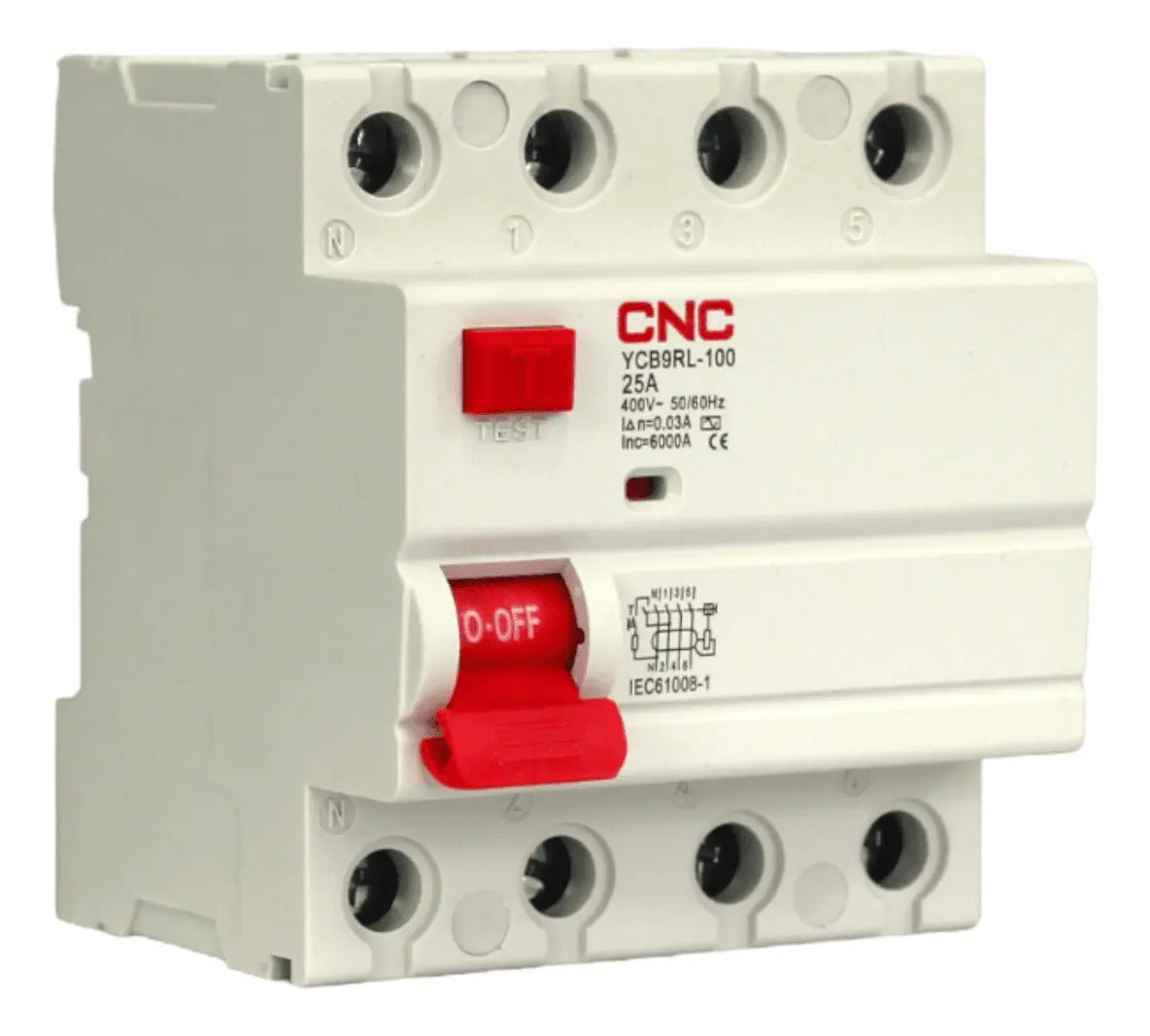 Interruptor Diferencial  4x40a 30ma 4p 6ka Cnc Sec