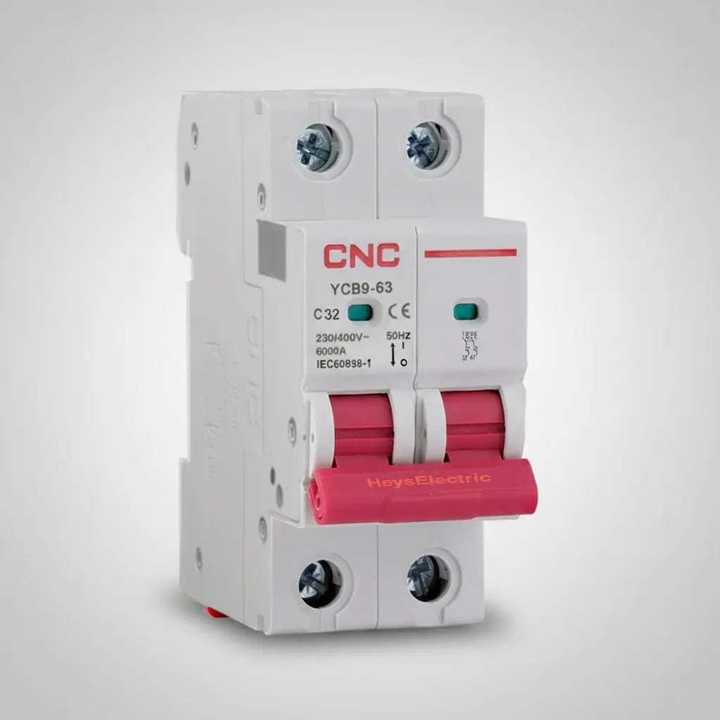 Interruptor Automatico Bipolar 2x32a 6k Curva C Cnc