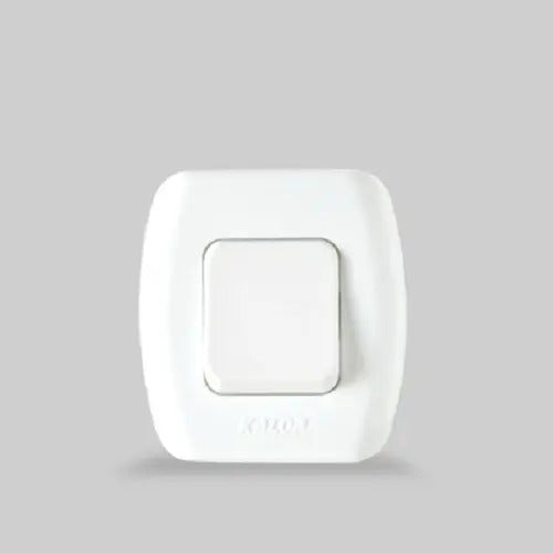 Casquete Interruptor Simple 9/12 10a 250v Tekna Blanco Kalop
