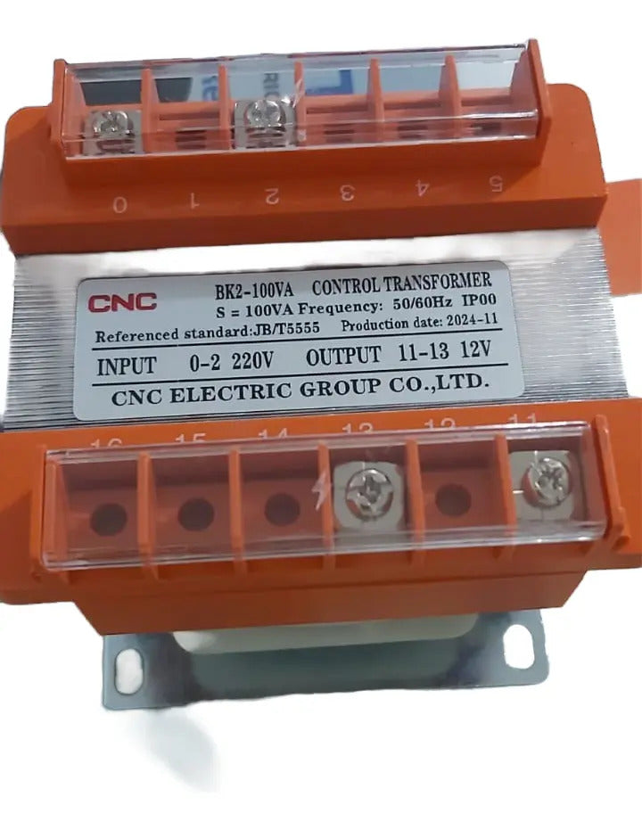 Transformador De Control 220vac A 12vac 100va