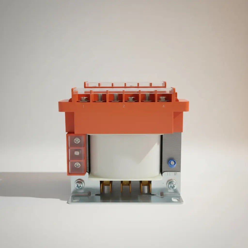 Transformador De Control Prim. 220vac ,sec. 24vac 50hz 100va Naranja