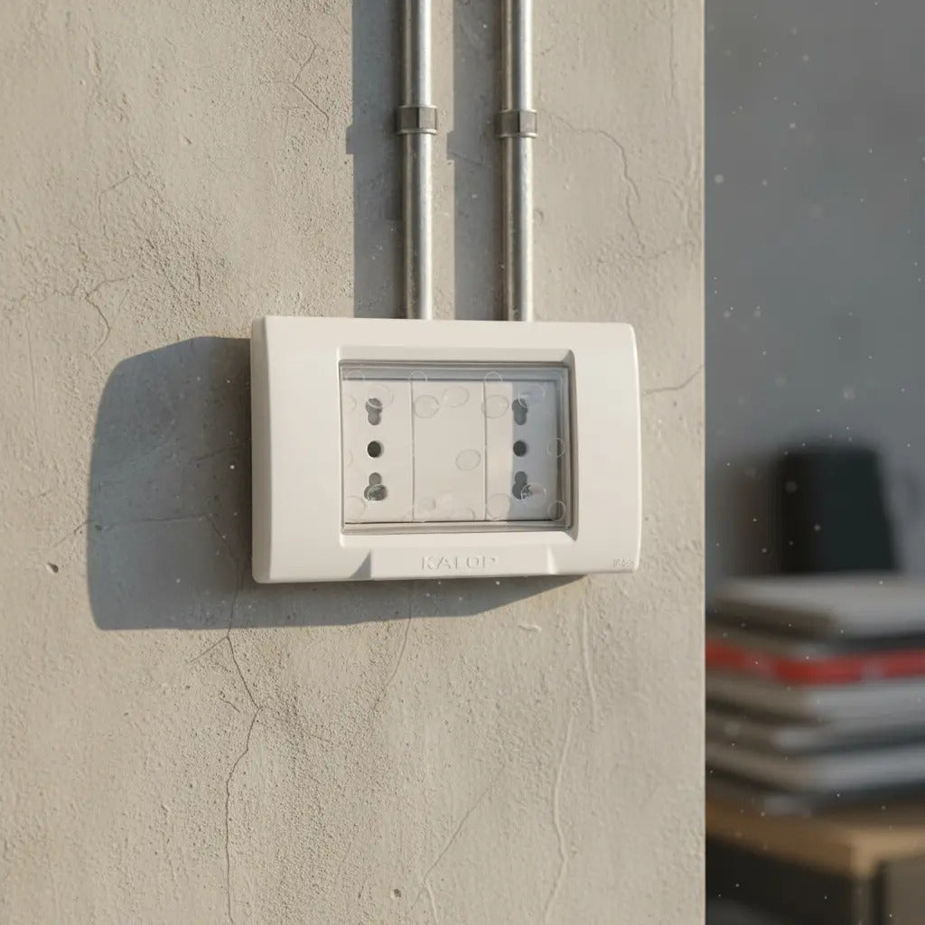 Tomacorriente Embutido Doble 16a Exterior Ip55 250v S.e.c