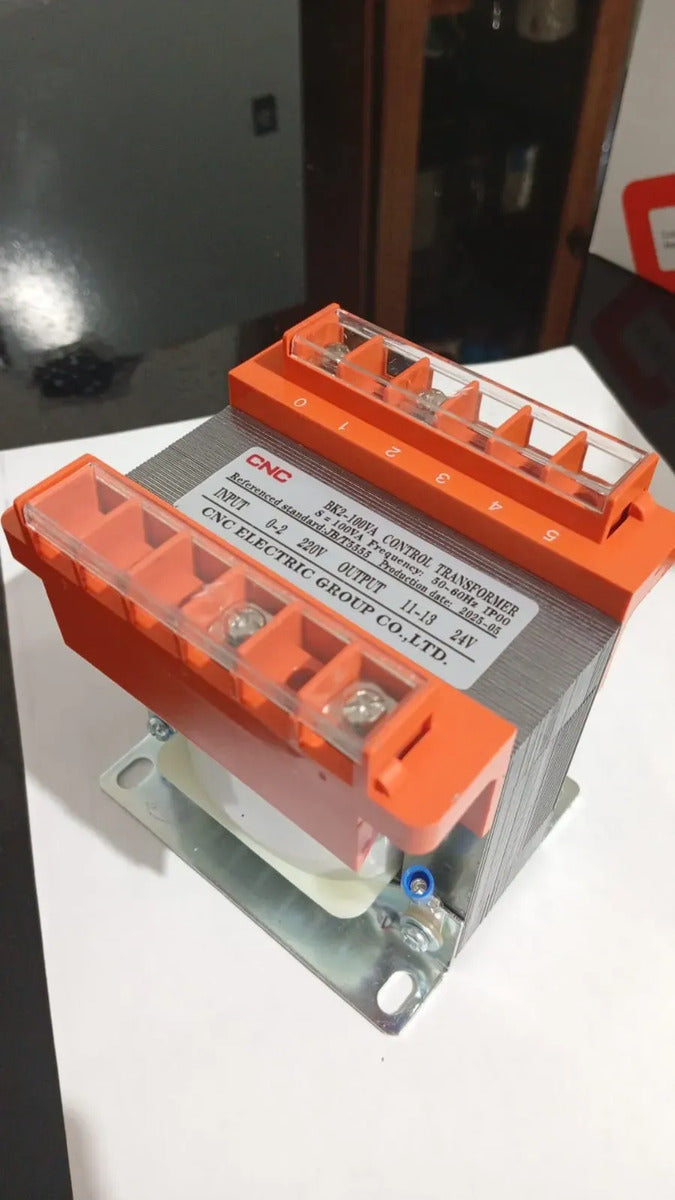 Transformador De Control 220vac/24vac 100va Out 5.4a