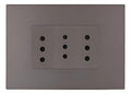 Enchufe Triple 10a Piedra S44 Sinthesi