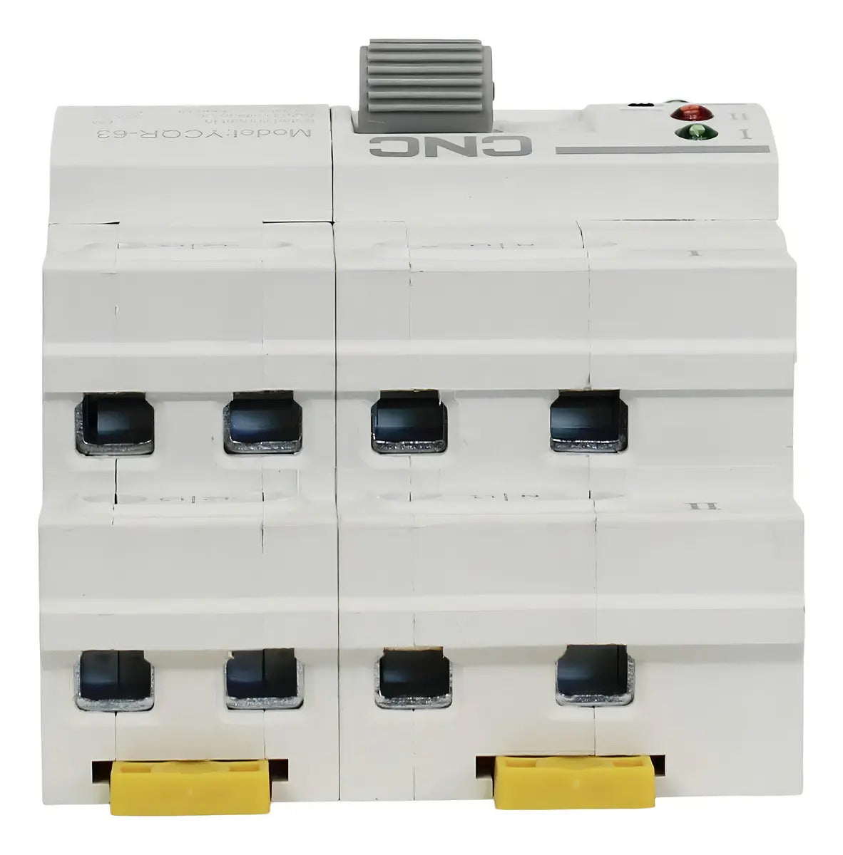 Switch De Automática Cnc Para Generador Y Red De 4 Polos 63a Blanco