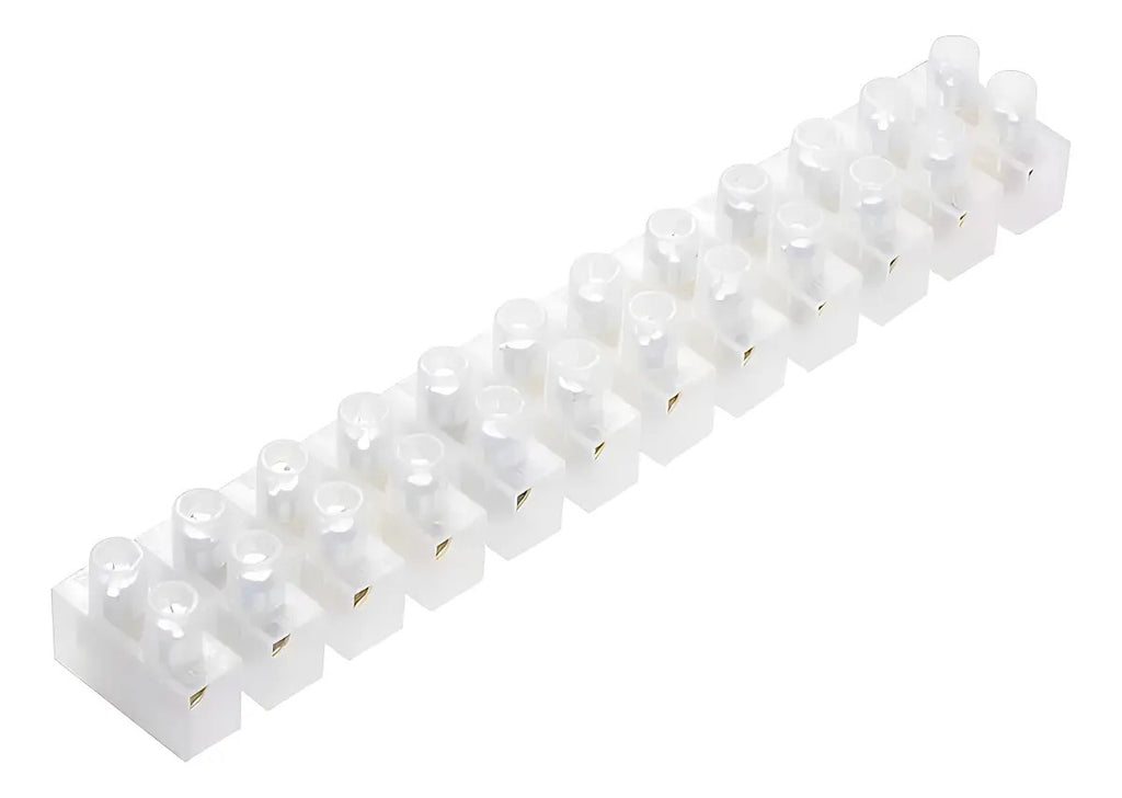 Regleta De Conexión Pvc 14mm2 - 20amper Pack 2 Unidades