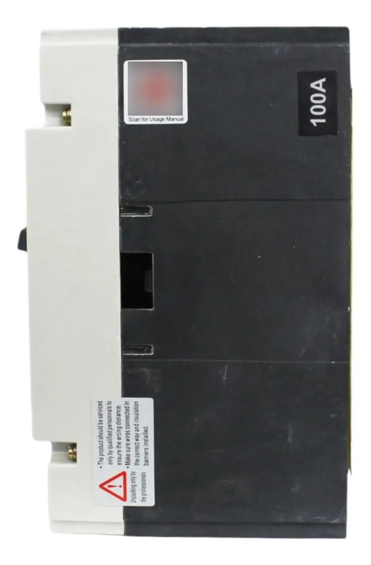 Interruptor Automatico Caja Moldeada 4x100a 50ka 4p Ycm1-250