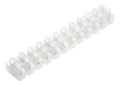 Regleta De Conexión Pvc 10mm2 - 10 Amper Pack 10 Unidades