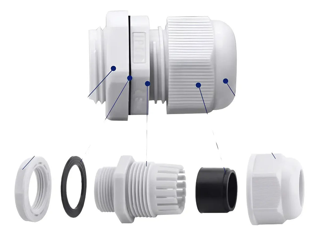 Prensa Estopa Pg-11 Pack 10 Unidades 5mm A 10mm Ip67 Cnc