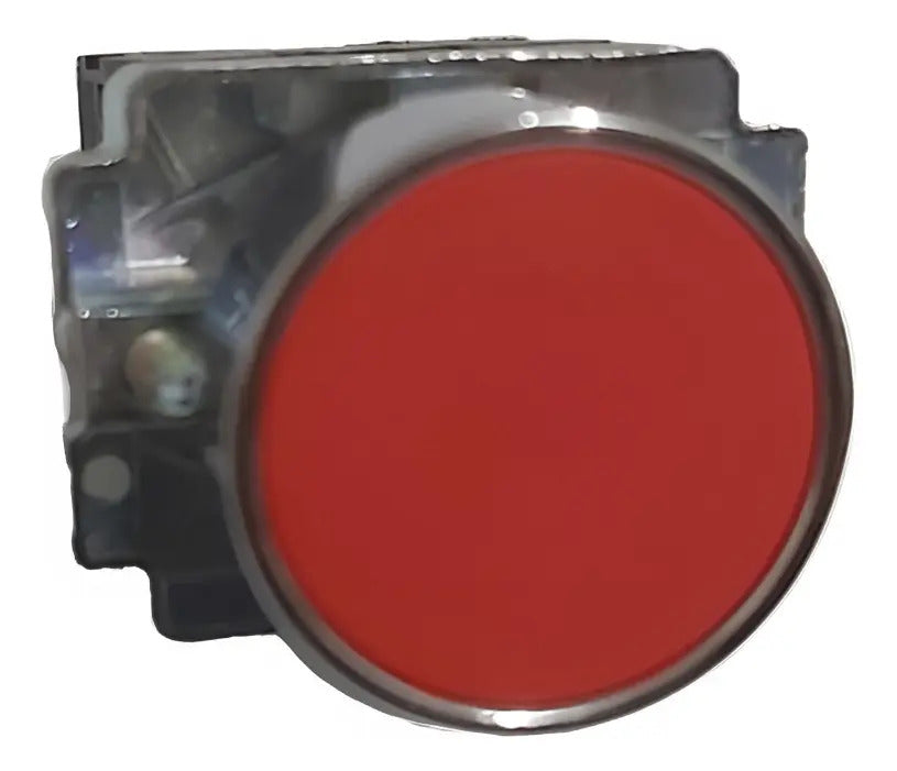 Botón Pulsador Metalico 22mm 1nc Rojo - 1no Verde Cnc