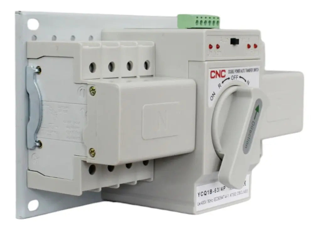 Switch De Transferencia Automática Ats Tetrapolar 4p 63a Cnc