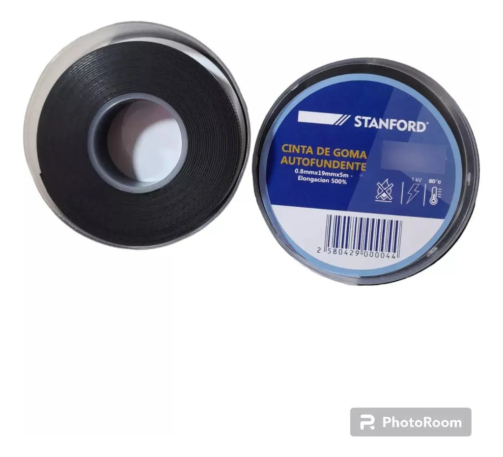 Huincha Cinta De Goma Autofundente 0.8mmx19mmx5mts