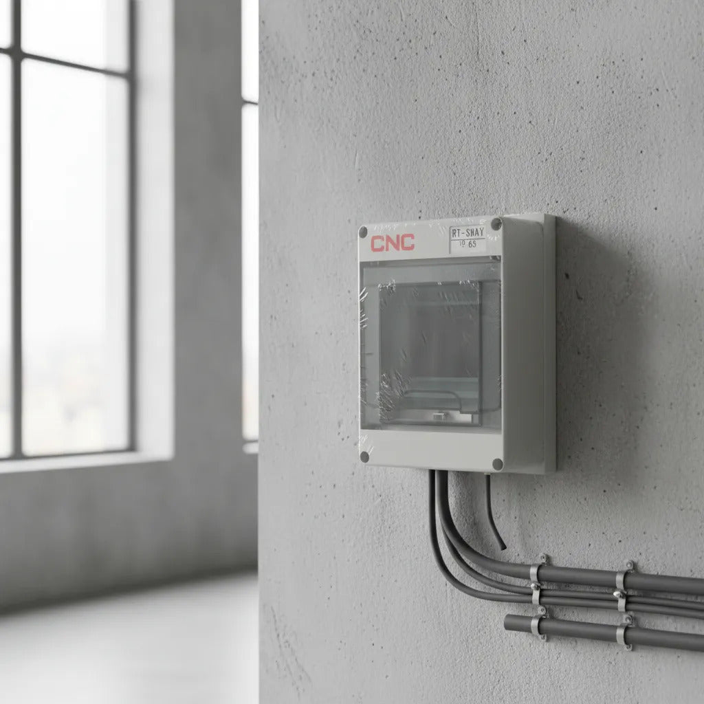 Tablero Exterior 5 Puestos Ip65 Tapa Humo