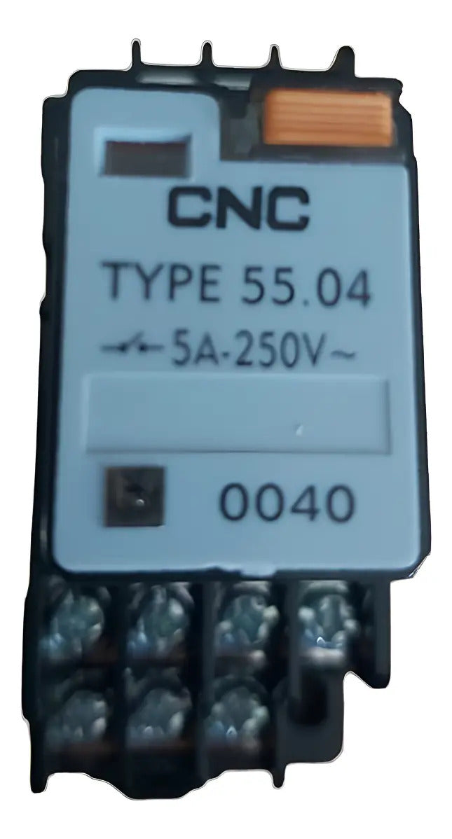 Rele 220 Vac Con Base, 14 Pines, 4no + 4nc. 5a