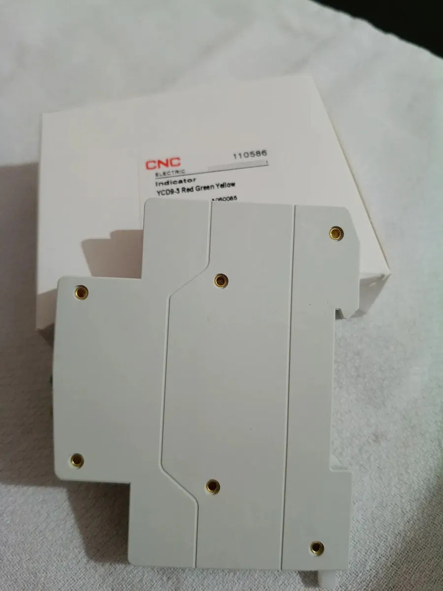 Luz Piloto Trifásico Slim 230v Riel Din Roja Verde Amarillo