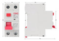 Interruptor Diferencial 25a 2 Polos 30ma Cnc Tensión 400v Riel Din