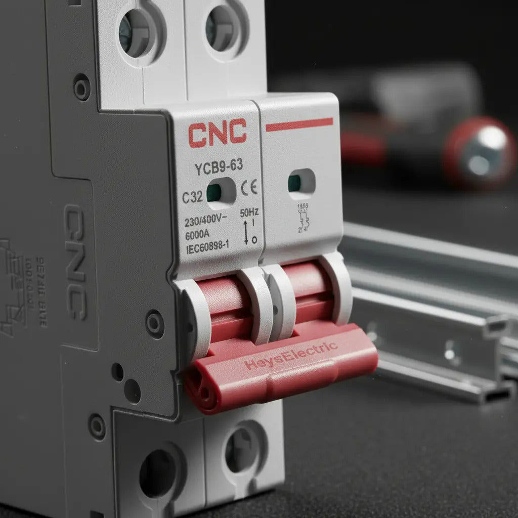 Interruptor Automatico Bipolar 2x32a 6k Curva C Cnc