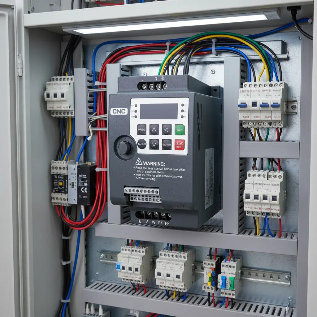 Mini Variador De Frecuencia Its230a 220vac 2.2kw Cnc