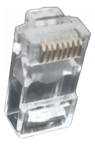 Pack Conectores De Red Rj45 Cat6 12 Unidades