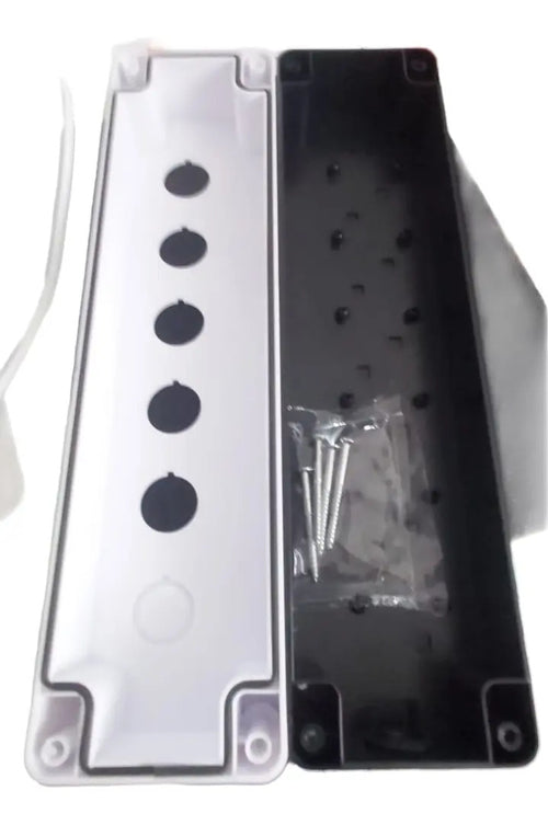 Caja Pvc Botonera Cinco Perforaciones 22mm Para Control