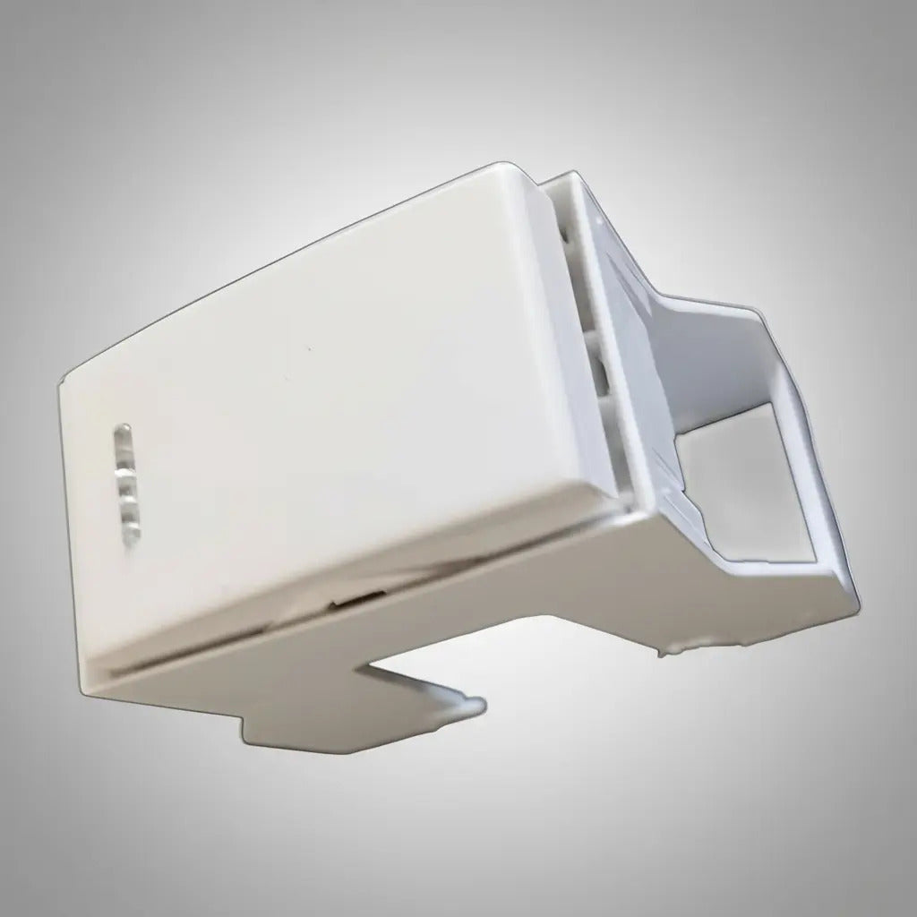 Interruptor 9/12 Para Riel Din Con Soporte Blanco Sec