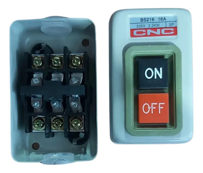 Botonera Partir Parar Motores De 2.2kw.