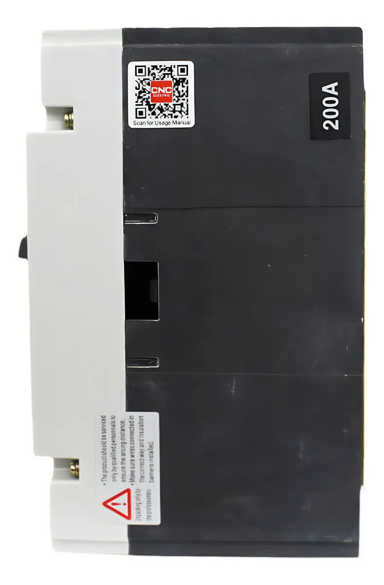 Interruptor Automático Cnc Caja Moldeada 4p 200a 50ka Ycm1-250m 400v