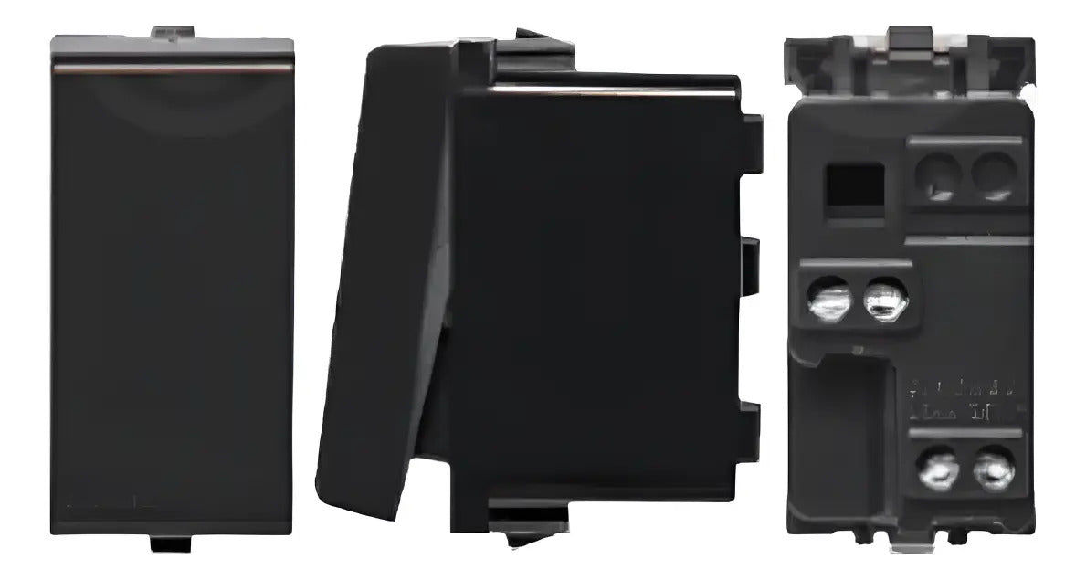 Modulo Interruptor 9/12 250v 2p+t Sinthesi Noir