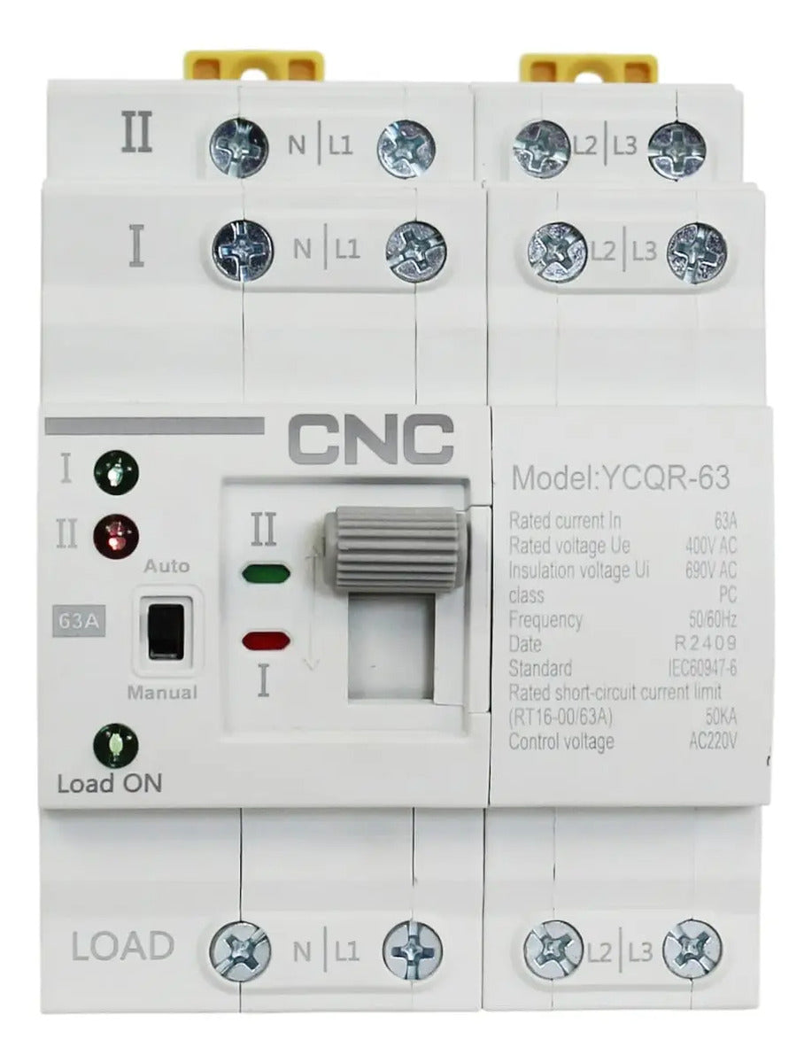 Interruptor Ats Transferencia Automática Tetrapolar 63a 4p