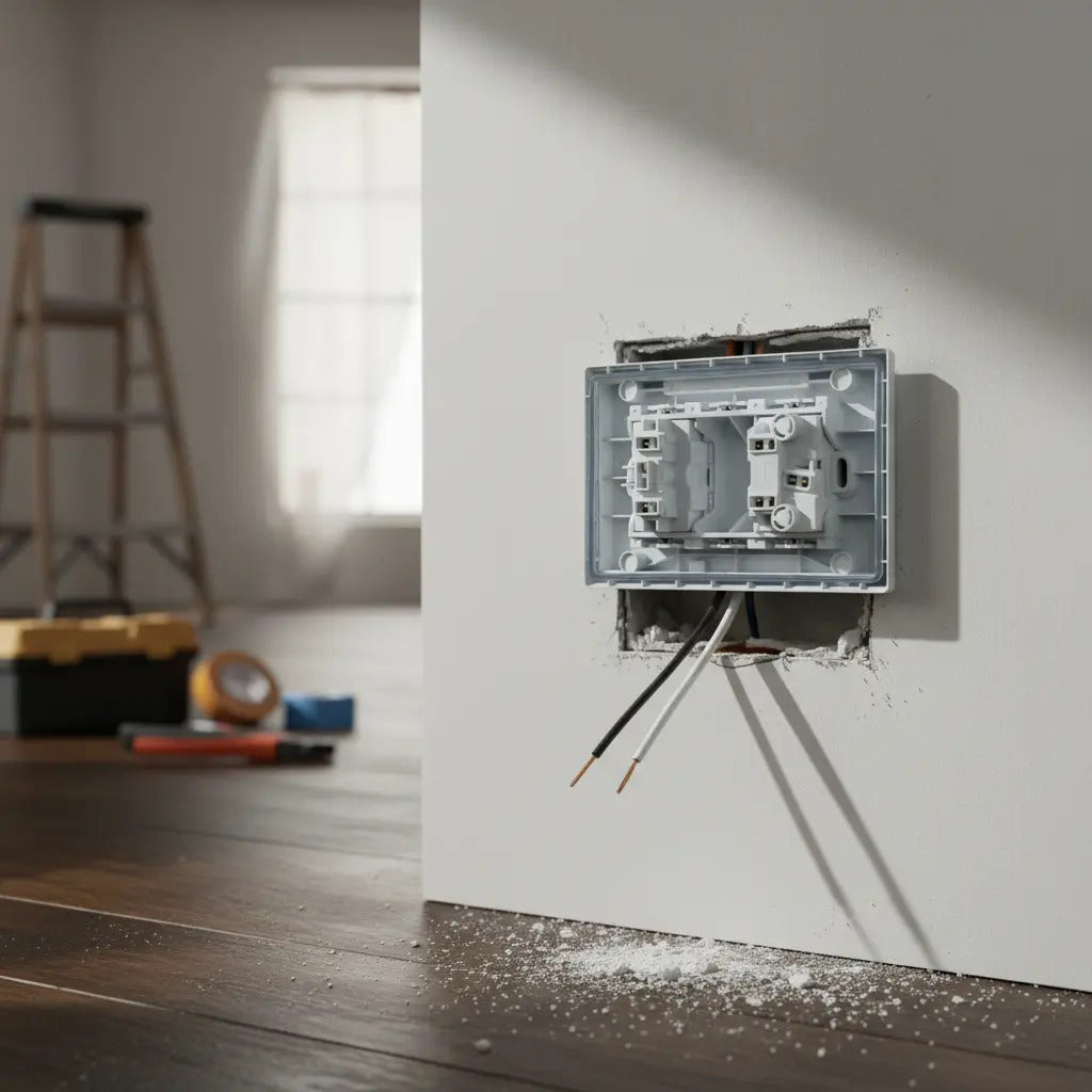 Interruptor Hidrobox 9/12+enchufe 10/16a Embut Exterior Ip55