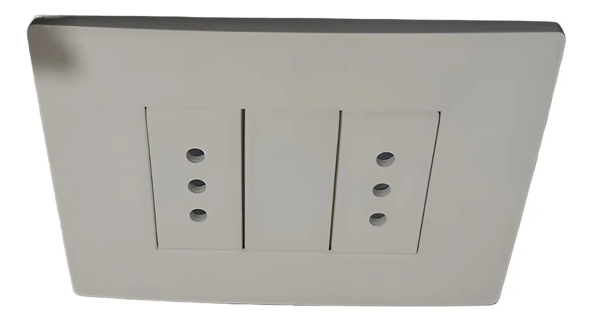 Enchufe Tomacorriente Duplex Blanco 10a Sinthesi