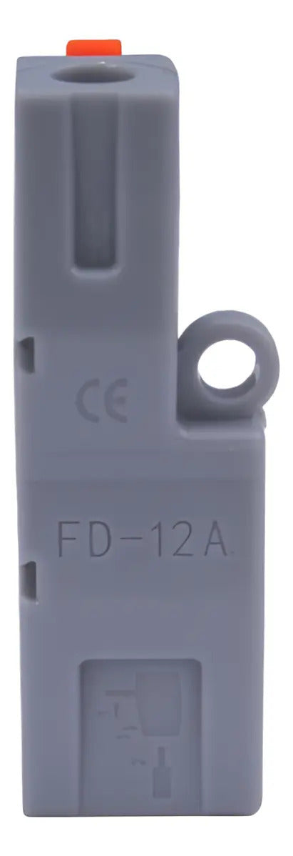 Conector Rapido Tipo Wago 2 A 1 Cable 0.8-4mm2 32a  Pack 10u