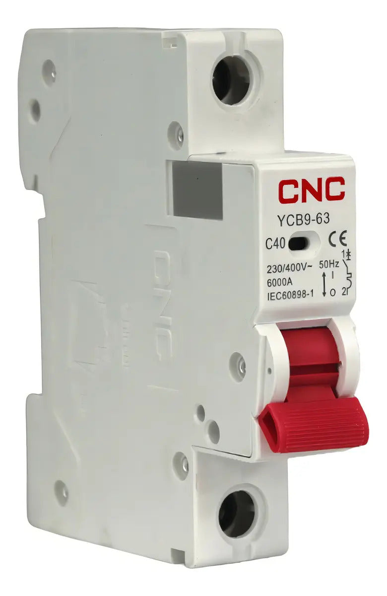 Automatico Monofasico 1x40a 6ka C Riel Din Sec