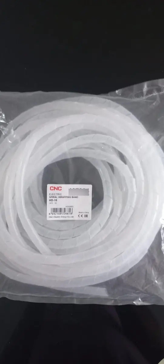 Funda Espiral 10mm Organizador De Cables Por 10 Metros