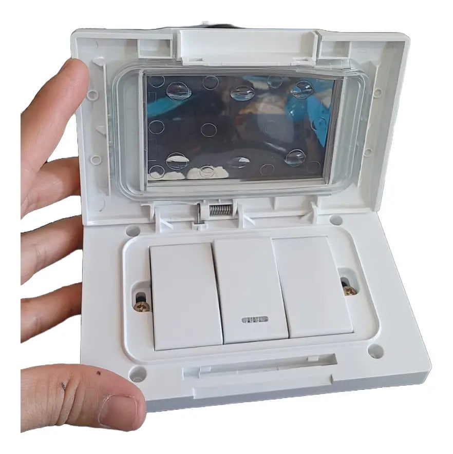 Interruptor Embutido 9/12 Exterior Ip55 Hidrobox.