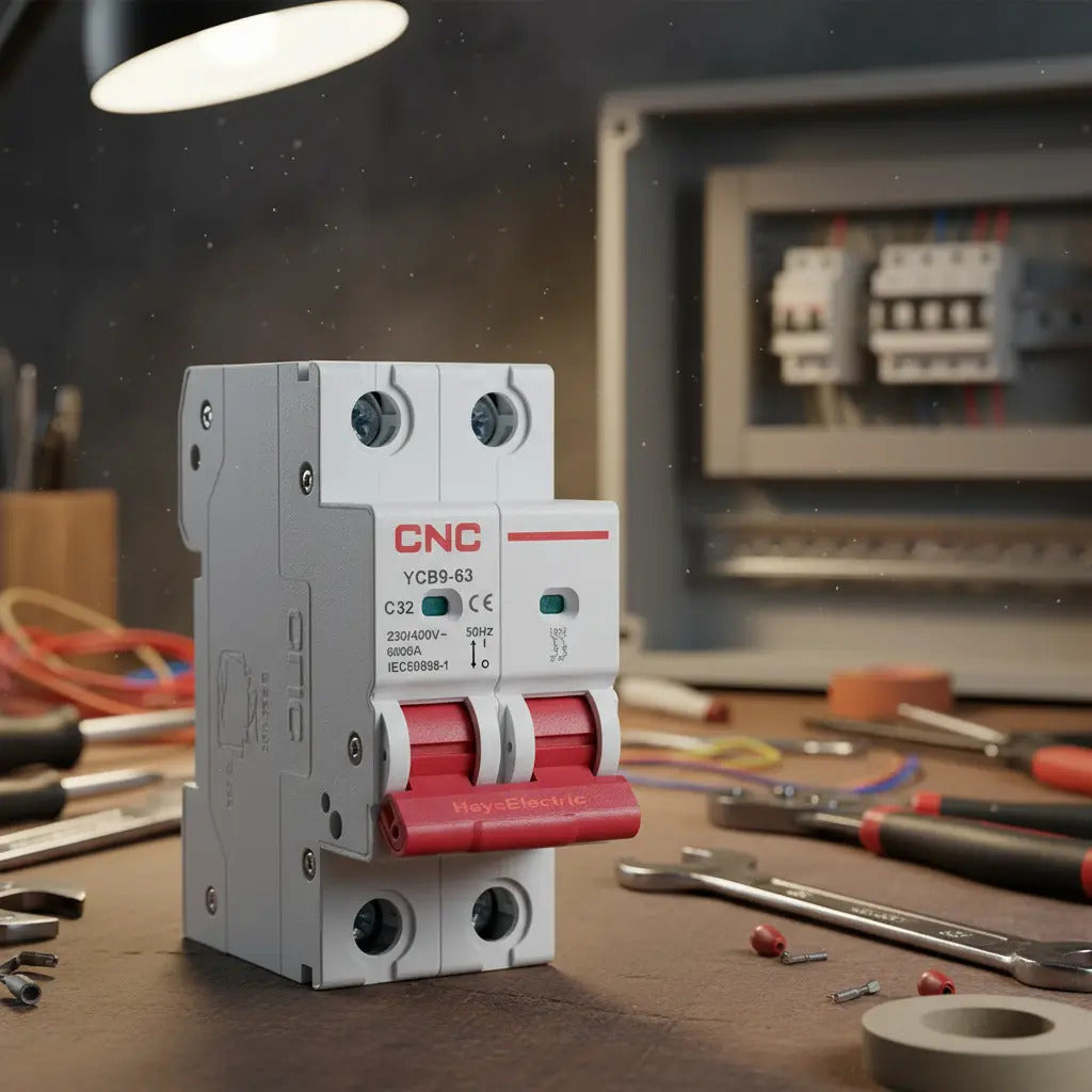 Interruptor Automatico Bipolar 2x32a 6k Curva C Cnc